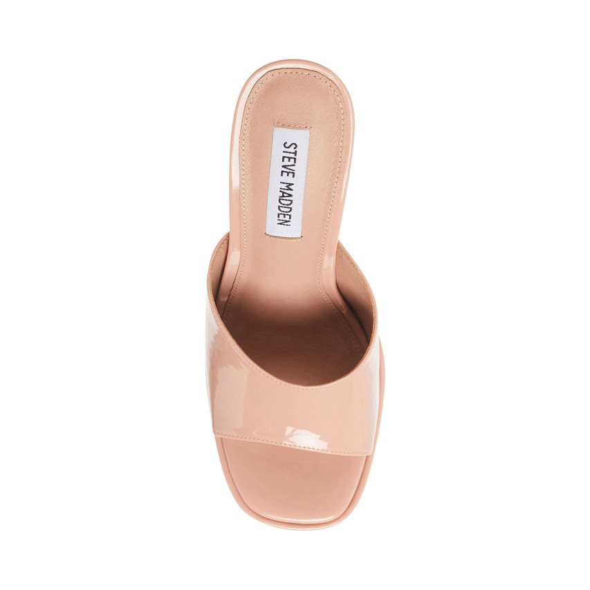 Sandalias de Plataforma Steve Madden Clarity Charol Mujer Rosas | ES DG19E4